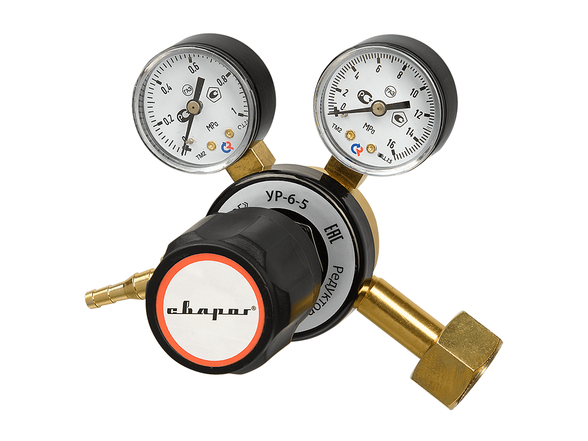 Редуктор углекислотный Сварог УР-6-5 (1C008-0031 CO2), манометры с поверкой  – купить в Улан-Удэ по выгодной цене в интернет-магазине Артем Тулс  00000098933